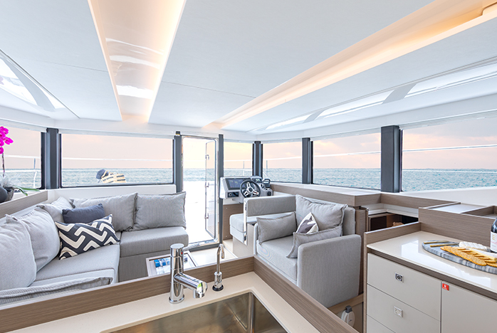 Leopard 45 Catamaran Sailing