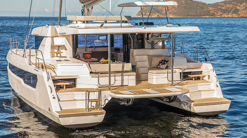 Leopard 46 Catamaran Sailing