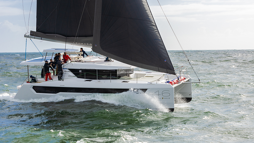 Leopard 46 Catamaran Sailing